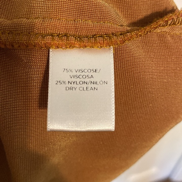 Gold Velvet Texture Loft Blouse - Picture 5 of 6